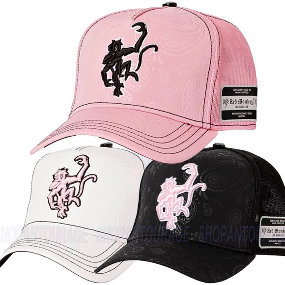 Red Monkey Fiesta  2025 Limited Edition Unisex Trucker Hat Cap RM1531 | 3 Colors - Picture 1 of 16